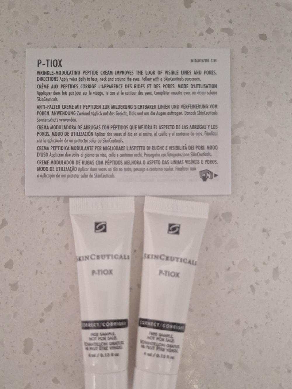 SkinCeuticals P-TIOX Cream Samples